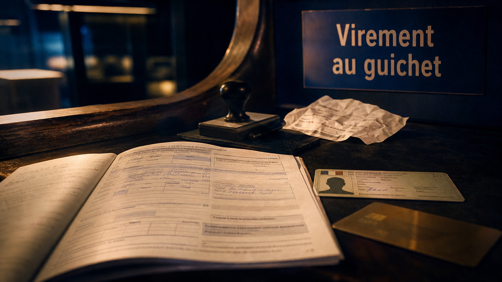 Faire un virement banque postale au guichet : dossier, identité et reçu
