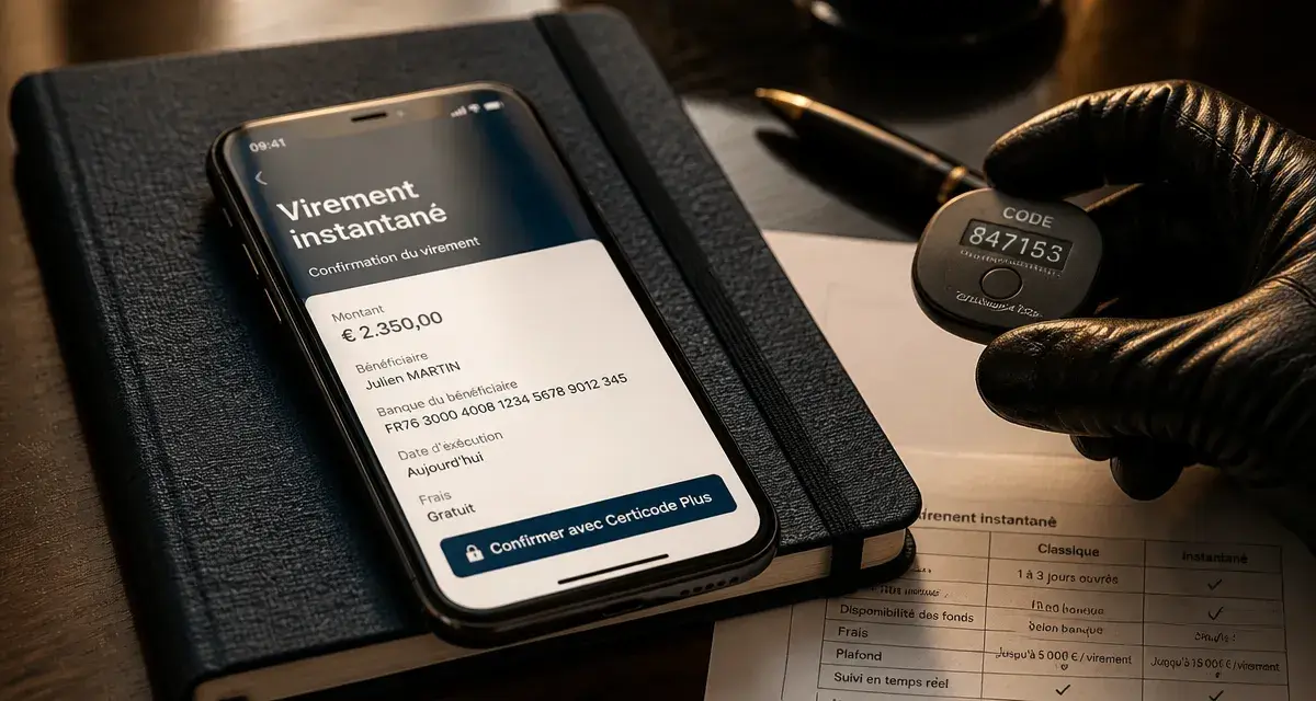Virement instantané la poste : La Banque Postale sur smartphone
