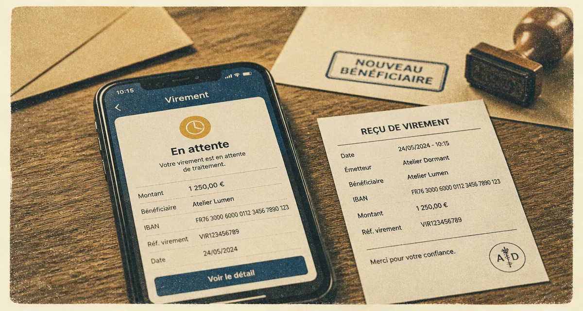 Virement la banque postale délai : en attente sur l’appli, nouveau bénéficiaire