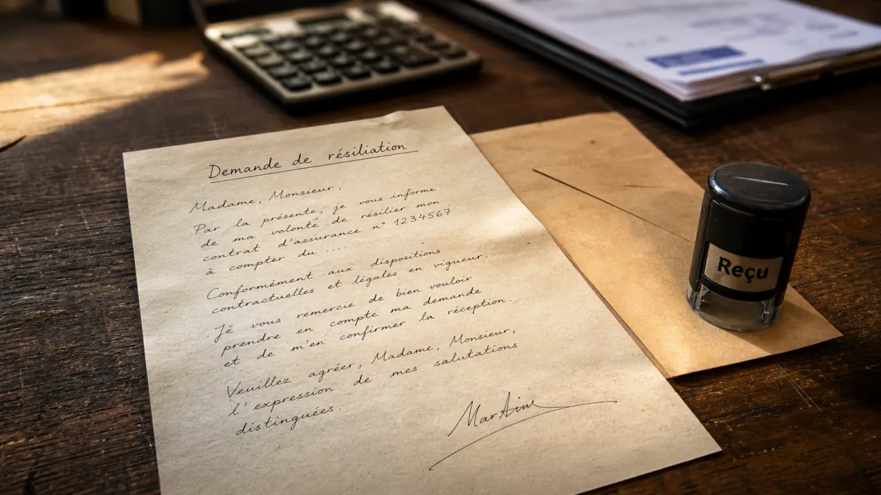 Lettre de résiliation mutuelle : modèle, justificatifs et pièges à éviter