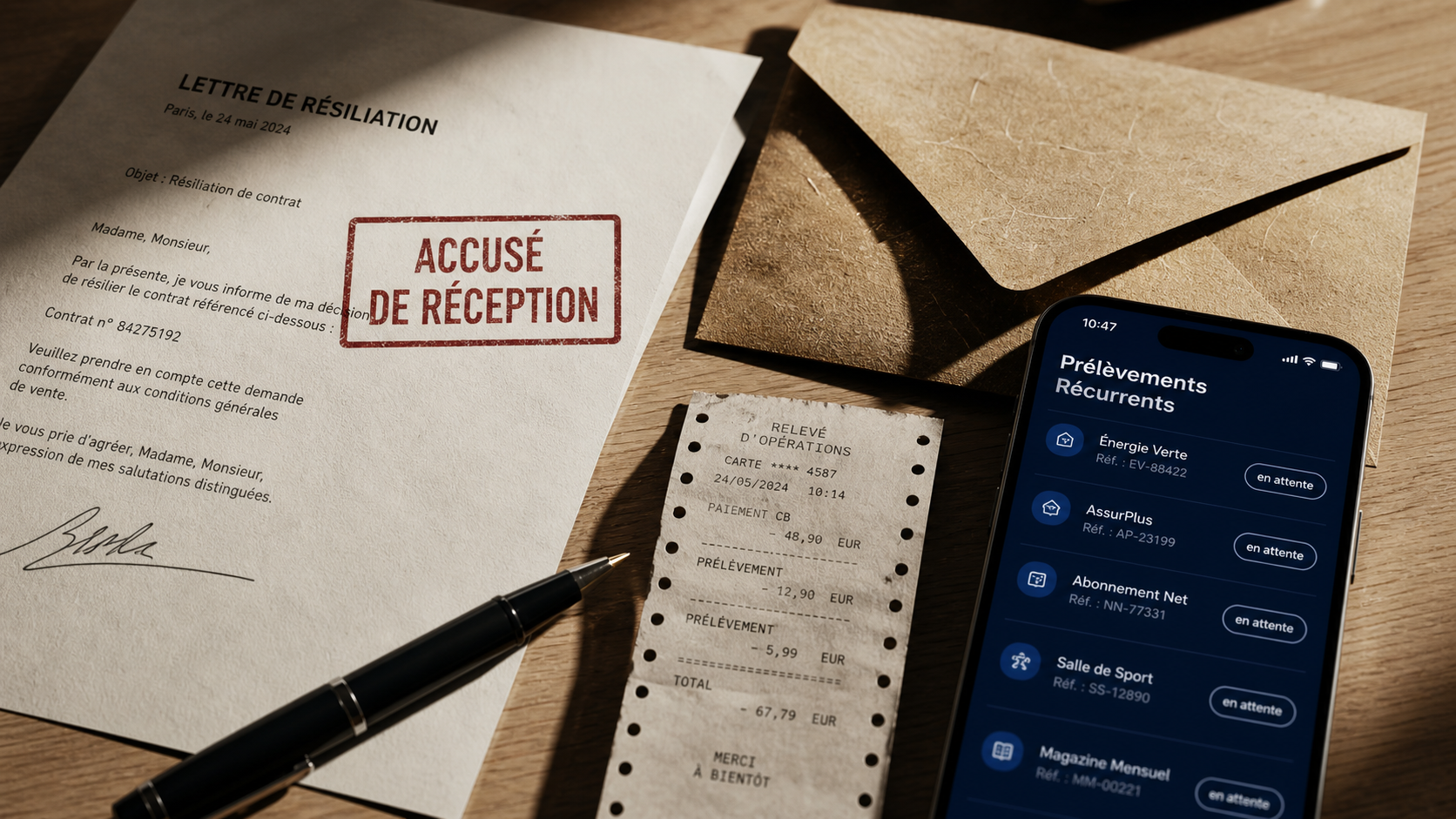 Loisir et privilèges résiliation : 30 jours d’essai, prélèvements à surveiller