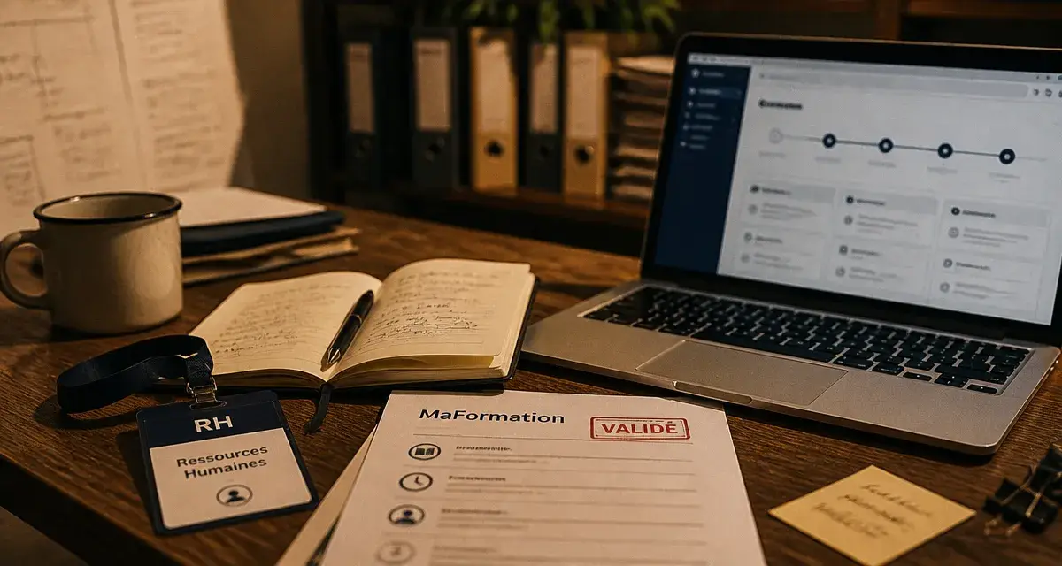 Maformation La Poste : badge RH, parcours formation et mobilité interne