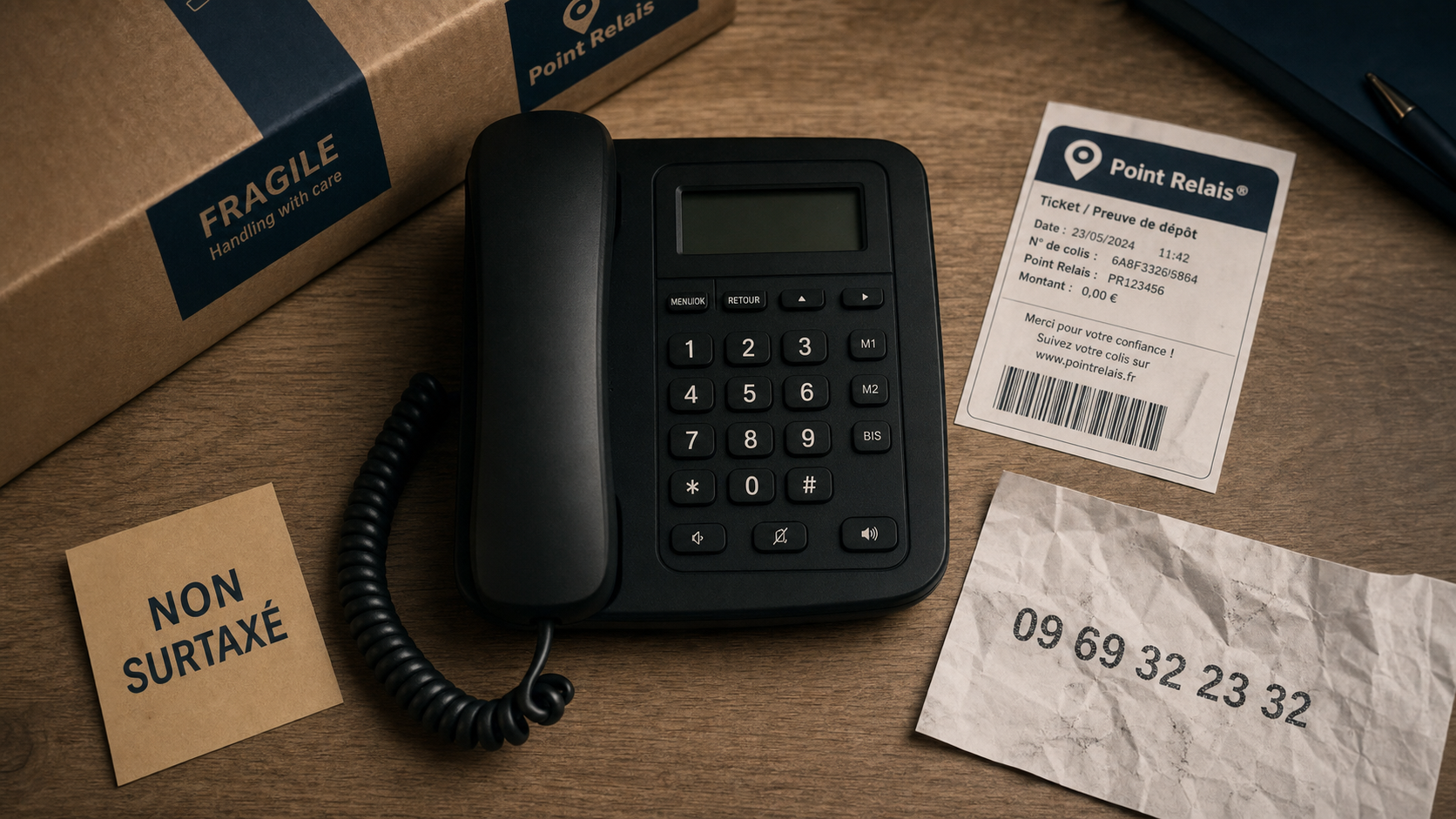 Numéro mondial relay gratuit 09 69 32 23 32