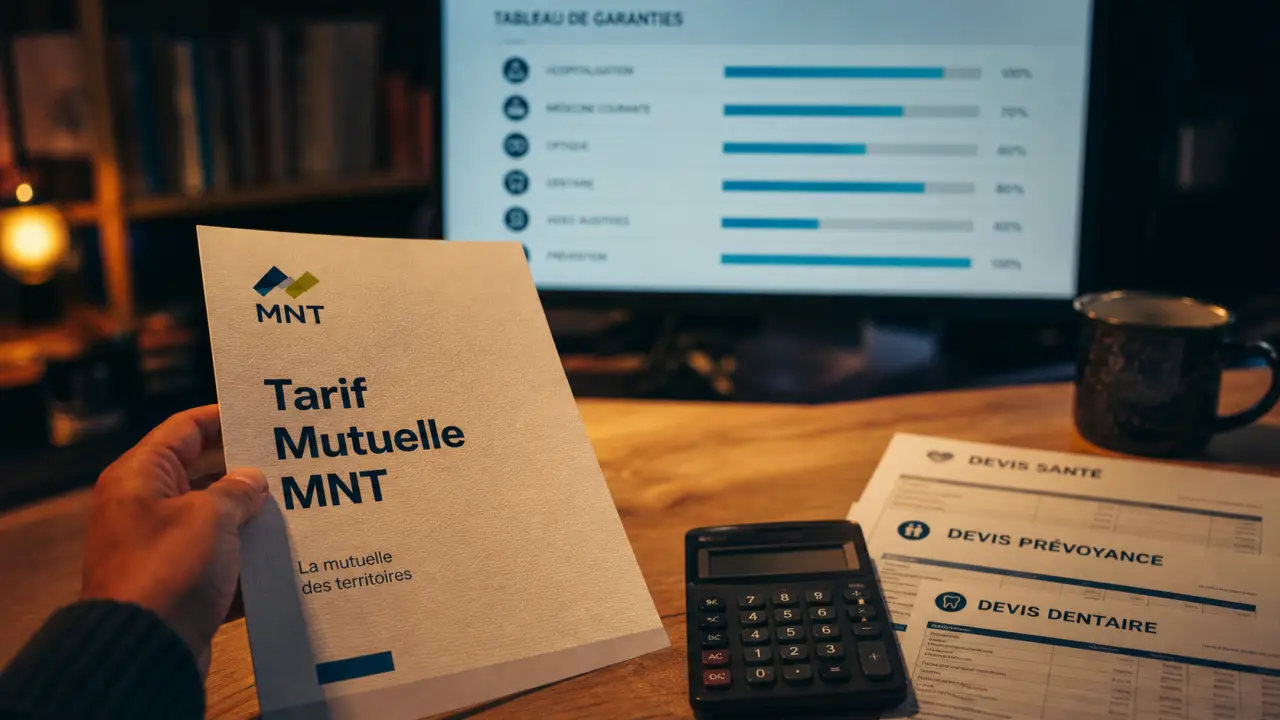 tarif mutuelle mnt : 5 formules, participation employeur, réductions famille