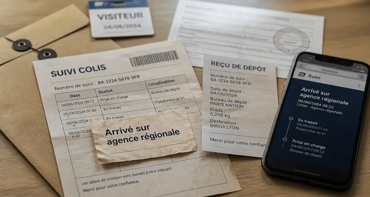 Votre colis est arrivé sur notre agence régionale colis privé