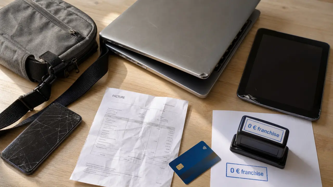 Assurance nomade La Banque Postale avec 0 € de franchise : smartphone écran fissuré, tablette, ordinateur