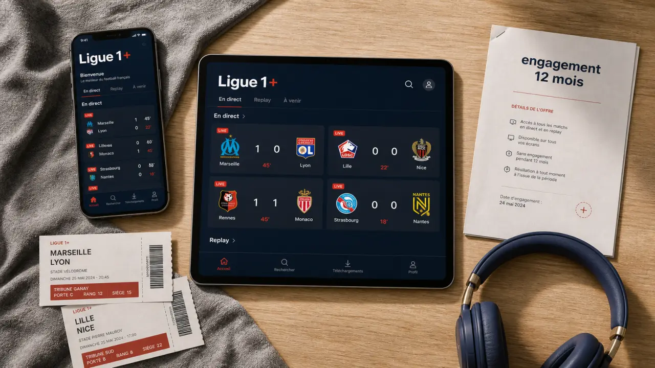 Abonnement ligue 1 : prix, engagement et 9 matchs en direct